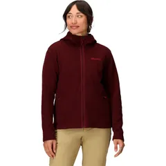 マーモット レディース アウター ジャケット・ブルゾン フーデッドジャケット Marmot Drop Line FullZip Hooded Jacket Womens Acai Berry Heatのサムネイル