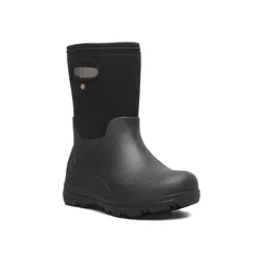 ボグス レディース シューズ ブーツ・レインブーツ Bogs York Seamless Kids Waterproof Rain Boots Black ブラック