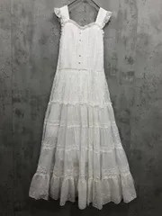 mille fille closet by LODISPOTTO ミルフィーユクローゼットバイロディスポット ガーデンパーティーロング ワンピース sizeM/白 ■◆◎レディースのサムネイル