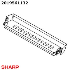 SHARP 2019452628 [冷蔵庫SJ-PD31J用 ガラス棚板]3枚 - メルカリ