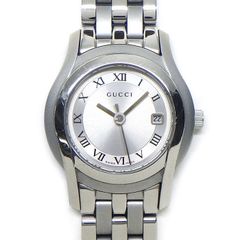 グッチ GUCCI 腕時計 Gフレーム 128.5 3ポイント ダイヤインデックス