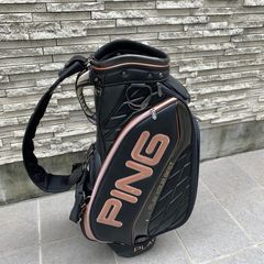 PING キャディバッグ ブラック×カッパー 2018年モデル - メルカリ