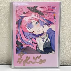 ホロライブ 綺々羅々ヴィヴィ 誕生日記念2025 直筆サイン入りチェキ風