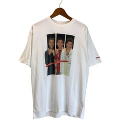 中古】 楽ナビ Tシャツ 半袖 トップス クルーネック プリント 哀川翔