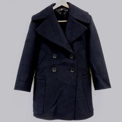 ユニクロ ＋J ジルサンダーコラボ ダブルフェイスピーコート M