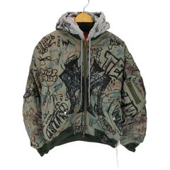 MIKADO着用 mowalola graffiti bomber jacket - メルカリ