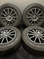 ★185/65R15 YOKOHAMA/ice GUARD iG60 23年製 ORIANA 15インチ 6J +52 114.3 5H スタッドレス 4本 フリード (南3-M341)のサムネイル