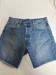 Levi's/501/66前期/vintageカットオフデニムショートパンツ - メルカリ