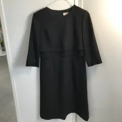 【美品】クロエ 東京イギン 高級　フォーマル ワンピース 冠婚葬祭 喪服(志)A-425のサムネイル