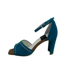 LANVIN COLLECTION(ランバンコレクション) パンプス 23 レディース - ブルーグリーン スタッズのサムネイル