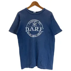 【中古】　Champion　Tシャツ　80s vintage　80年代　半袖　カットソー　トップス　クルーネック　プリント　USA製　アメカジ　古着　/1590