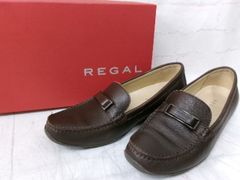 REGAL リーガル コインローファー ポインテッドトゥ 24cm 試し履きのみ 