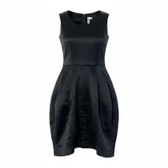 Ae27 COMME des GARCONS コムデギャルソン カットオフ 変形ワンピース ドレスワンピース AD2022 GJ-O009 サイズS ブラック ポリエステル100％ レディース 女性服o07tのサムネイル