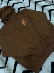 XL NIKE NSW ウーブン フーディー ジャケット / ブラウン