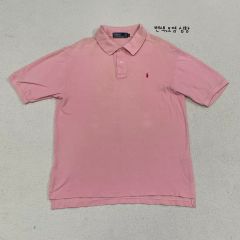 USA製 Polo Ralph Lauren ピンクブリーチポロ L - メルカリ