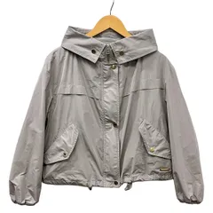 manzoni24(マンツオーニ24) ブルゾン サイズIT 40 レディース美品  - ライトグレー 長袖/春