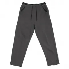 ワイスリーY-3 コットンウエスト切替メッシュポケットドロストスウェットパンツ チャコールSのサムネイル
