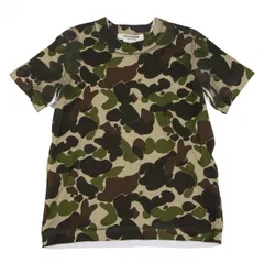 ジュンヤワタナベ コムデギャルソンJUNYA WATANABE COMME des GARCONS フロントカモフラプリントTシャツ カモフラージュF 緑S位のサムネイル