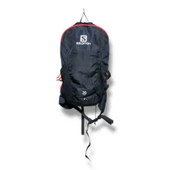 Salomon サロモン TRAIL20 リュック デイパック バックパック アウトドア カジュアル トレイルランニング  軽量 メンズ ブラック×レッド ゴーゴー古着久喜倉庫店 57 No.K2072Yのサムネイル