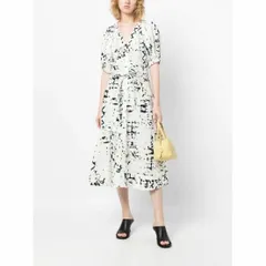 3.1 Phillip Lim　カレイドスコーププリントVネックドレス　size０のサムネイル