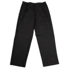 ジャンニヴェルサーチGIANNI VERSACE ピンヘッド柄ウール混紡ツータックテーパードパンツ チャコール56のサムネイル