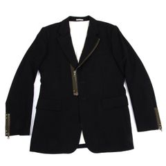 size48☆良品☆エンポリオアルマーニ マットライン ニットテーラード