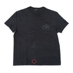 希少 ルイヴィトン プリント 半袖 Tシャツ トランク ロゴ 20SS 紺 XS