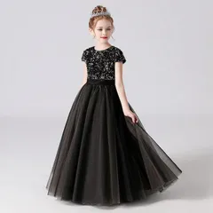 子供 ドレス ピアノ発表会 子どもドレス ロングドレス 発表会 ドレス 演奏会 コンクール シンプル フォーマル ジュニア キッズ こども 中学生 高校生 ドレス 結婚式 誕生日 撮影 #uyznu