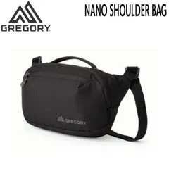 グレゴリー GREGORY ナノショルダーバッグ オプティックブラック 鞄 バッグ ショルダーバッグ ボディバッグのサムネイル