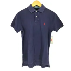 ポロバイラルフローレン Polo by RALPH LAUREN CUSTOM FIT ポニー刺繍ポロシャツ メンズ  S