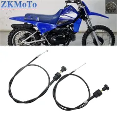 PW50 PW80 キャブレター チョークケーブル バイク プッシュプル チョーク スロットルケーブル ヤマハ ピット ダート バイク オートバイのサムネイル