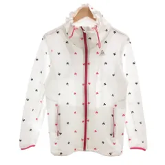 ルコックスポルティフ le coq sportif ウィンドブレーカー L 白 ホワイト 雄鶏柄 フード付き 長袖 /SC ■GY06