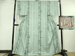 平和屋着物●極上　人間国宝　羽田登喜男　TOKIOetTOKI　訪問着　鴛鴦　笹竹文　逸品　未使用　DZAB6511kh6のサムネイル