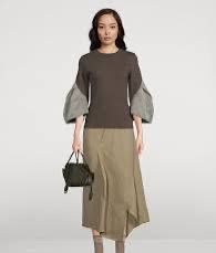 sacai / サカイ | 2023SS | Nylon Twill Mix Cotton Jersey Pullover