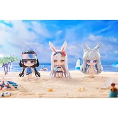クリアカード3枚付属 3体セット アズールレーン サマー水着 完成品 デフォルメフィギュア Vol.1 HanaBee(ハナビー)