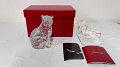 ● Baccarat Zodiac Tiger Clear  干支コレクション トラ  バカラ 寅のサムネイル