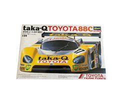 絶版 タミヤ 1/24 タカキュー・トヨタ 88C-V w/カルトグラフデカール