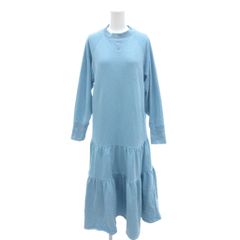 파퍼 furfur 스웨트 원피스 00 하늘색 긴 소매 크루 넥 롱 길이 / IL ■ GY06