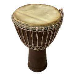 Afroton Djembe Percussion Instrument, African Music, Folk Instrument, Percussion Instrument, Junk, W11224654