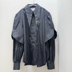 noir kei ninomiya ノワールケイニノミヤ 26SS Star Charm Chain Shirt  長袖シャツ 3Q-B003 ブラック size:S 【中目黒05】のサムネイル