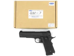 [タニオコバ] GM-7 PC CARRY-SF タクティカルブラック 発火モデルガン (中古ランクBトイガン)のサムネイル