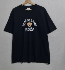 1サイズ (M) acme de la vie アクメドラビ クマ ブラック 半袖Tシャツのサムネイル