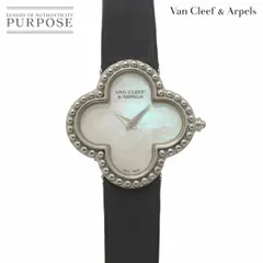 ヴァンクリーフ&アーペル Van Cleef & Arpels ヴィンテージ アルハンブラ VCARD21600 レディース K18WG クォーツ Alhambra 90326391のサムネイル