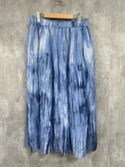 INED イネド ロング フレア スカート size15/水色 ■◆ レディースのサムネイル