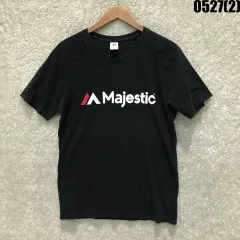 マジェスティック ブラック 半袖 Tシャツ Lのサムネイル