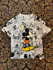 ディズニー コミック ヴィンテージ Tシャツ 総柄 Mサイズ 漫画 