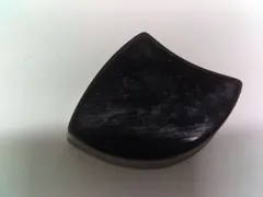 黒色 変形小型花器 水盤 フラワーベース 生け花 和モダン インテリア