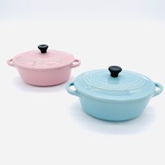 LE CREUSET オーバルディッシュ皿グラタンベイクド3点セット - メルカリ