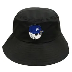 Malbon マルボン BEAMS GOLF 別注 アーカイブ バケッツロゴ ハット ブラック サイズL/XL 正規品 / 41153のサムネイル