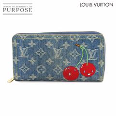 ルイ・ヴィトン 村上隆 デニム 長財布 チェリー Louis Vuitton モノグラム デニム 長財布 チェリー 村上隆。 - メルカリ